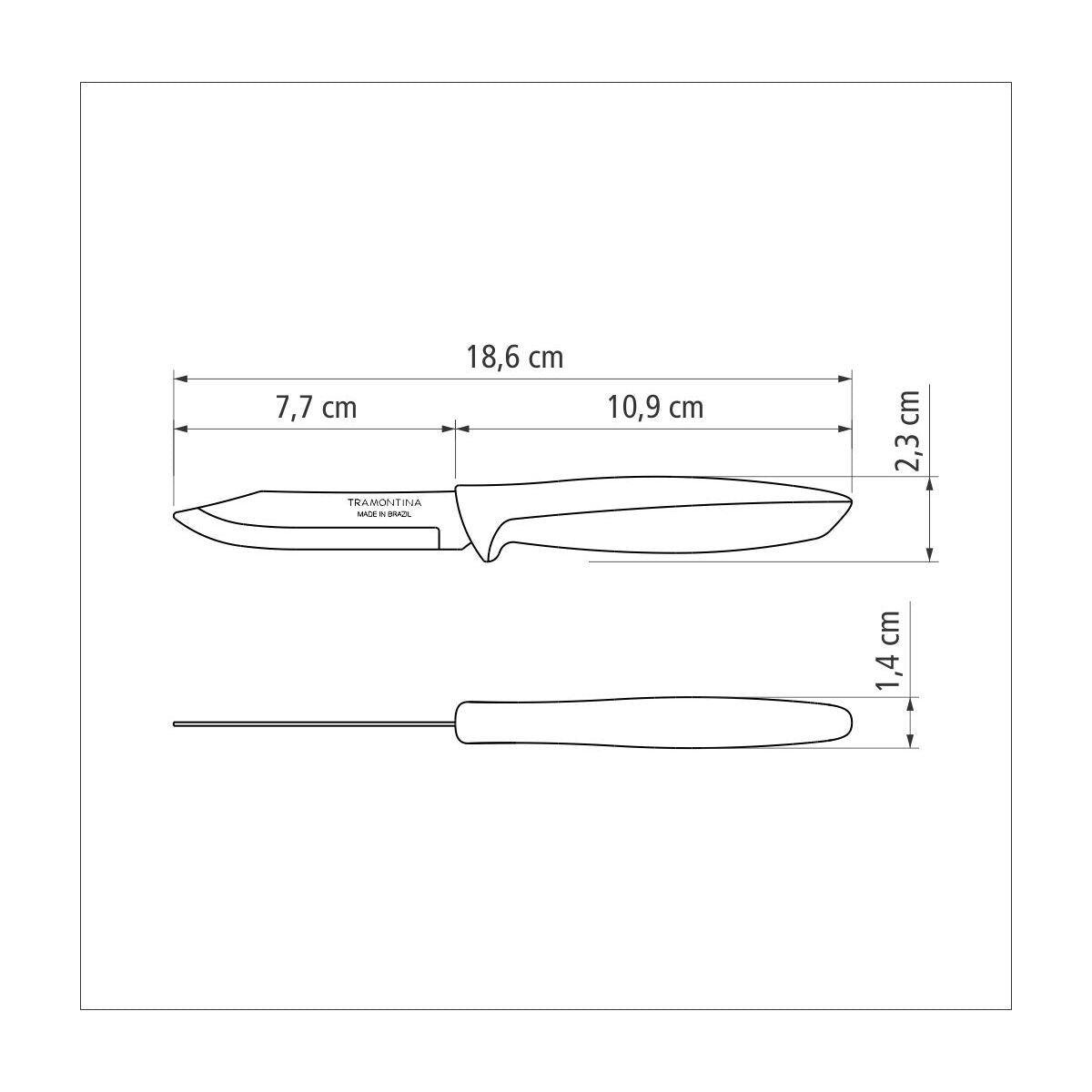 Tramontina Plenus Fruit and vegetable knife 3"